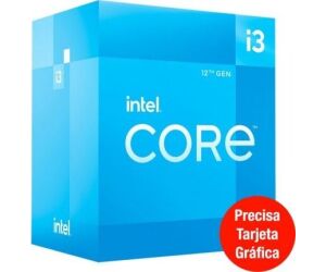 Cpu Intel I3 12100f Lga 1700 Box