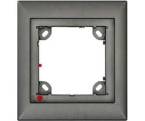 Mobotix Single Frame, Dark Gray  (p/n:mx-opt-frame-1-ext-dg)