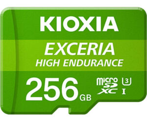 Micro Sd Kioxia 256gb Exceria High Endurance Uhs-i C10 R98 Con Adaptador