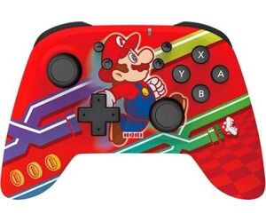 Gamepad Hori Wireless Mario Rojo Ed. Especial