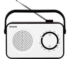 Radio analogica aiwa r - 190 am - fm blanco