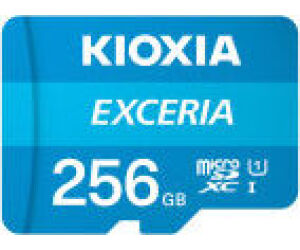 Micro Sd Kioxia 256gb Exceria Uhs-i C10 R100 Con Adaptador