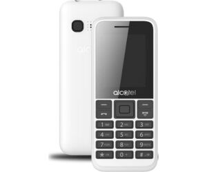 Telefono movil alcatel 1068d warm white dual sim -  1.8pulgadas -  micro sd hasta 32gb -  400mah