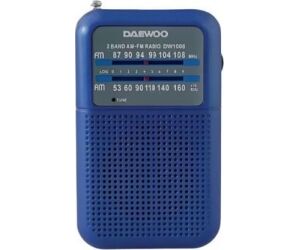 Radio Porttil Daewoo DW1008/ Azul