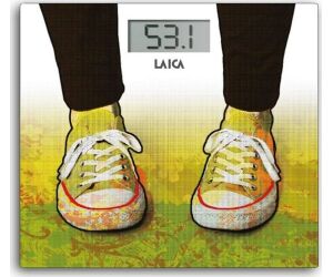 Bascula de bao electronica laica ps1079 diseo zapatillas 180kg
