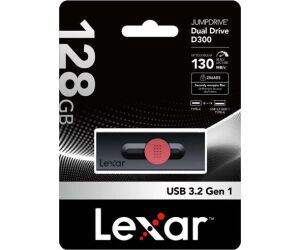 Lexar 128gb Dual Type-c And Type-a Usb 3.2 Flash Drive, Up To 130mb/s Read