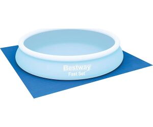 Bestway 58002 -  tapiz de suelo para piscina 396x396 cm