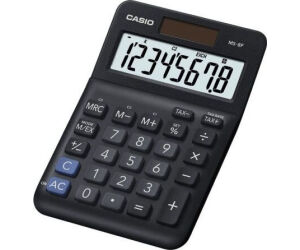 Calculadora Casio MS-8F/ Negra