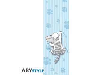 Poster puerta abystyle gato chi escalando