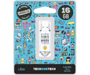 Pendrive 16GB Tech One Tech No Es Tuyo USB 2.0
