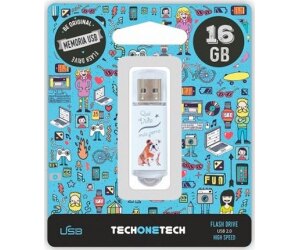Pendrive 16GB Tech One Tech Que vida mas Perra USB 2.0