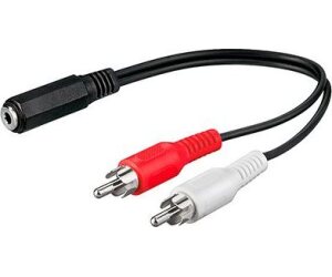 Cable Audio Jack3.5h-2xrca M