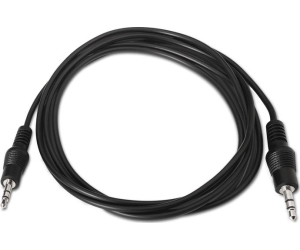 Cable Audio Estereo Jack 3.5/m Jack 3.5/m 0.3m Nanocable