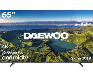 Tv daewoo 65pulgadas led 4k uhd - 65dm72ua - android smart tv - wifi - hdr10 - hlg - hdmi - usb - bluetooth - tdt2 - satelite - cable - dolby vision