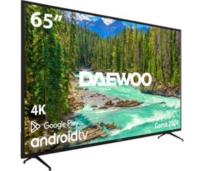 Tv daewoo 65pulgadas led 4k uhd - d65dm54uams -  android smart tv